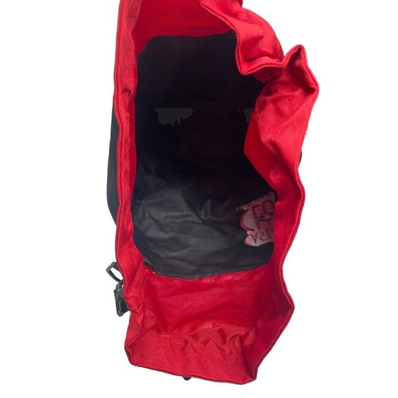 Disney Cruise Line Castaway Club Canvas Red Black Beach Tote Bag Draw String - Picture 7 of 16